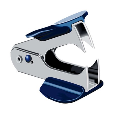 ✅ Dohe Extracteur d'agrafes de type pince - Corps en métal - Poignée en plastique - Fermeture de sécurité - en stock