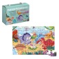 Dohe Puzzle éducatif pour enfants - 36 pièces - Double couche de carton et contreplaqué - Stimule l'imagination et le