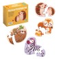 Dohe Puzzle progressif pour enfants - Double couche de carton - Couche intermédiaire de contreplaqué - Stimule l'imagination et Dohe Puzzle progressif pour enfants - Double couche de carton - Couche intermédiaire de contreplaqué - Stimule l'imagination et