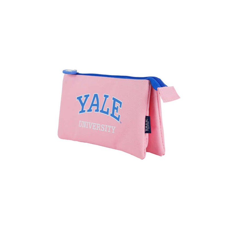 Trousse Dohe Triple Compartiment - En Polyester Souple et Résistant - Double Fermeture Éclair - Idéale pour Ranger Plusieurs