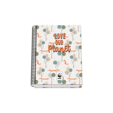 ✅ Dohe Cahier à Spirale Relié A5 - 162x210mm - Couverture Carton Lignée - Intérieur 100 Feuilles Offset 90g en stock