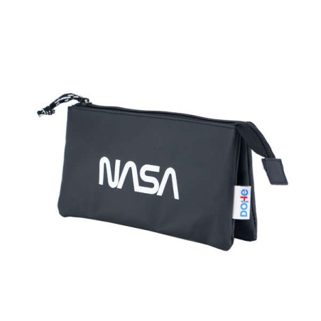 ✅ Dohe Trousse à trois compartiments - Fabriquée en polyester imperméable - Double fermeture éclair - Résis en stock