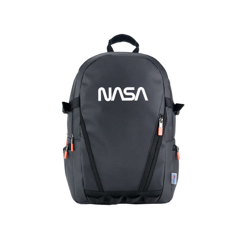 Dohe Grand sac à dos Nasa - Fabriqué en polyester imperméable - Compartiment rembourré pour ordinateur portable - Sangles de