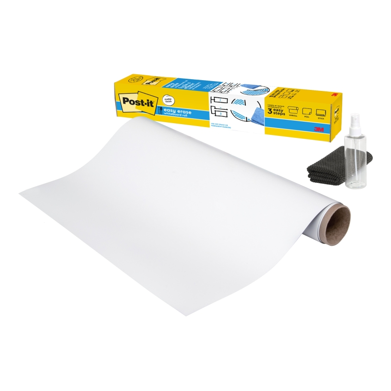 Autocollant Post-It effaçable pour tableau blanc 91x122 cm
