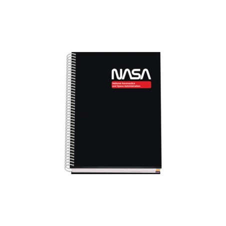 ✅ Dohe Cahier à Spirale Relié A5 - 162x210 mm - Couverture Carton Lignée - Spirale Métallisée Blanche - 100 en stock