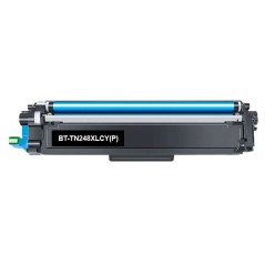 Toner compatible avec Brother TN248 XL cyan haute capacité
