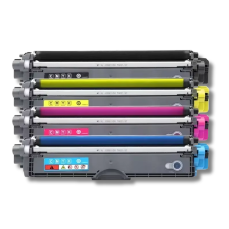 Pack de 4 Toners Compatibles Brother TN-249 – Noir, Cyan, Magenta, Jaune qualité fiable