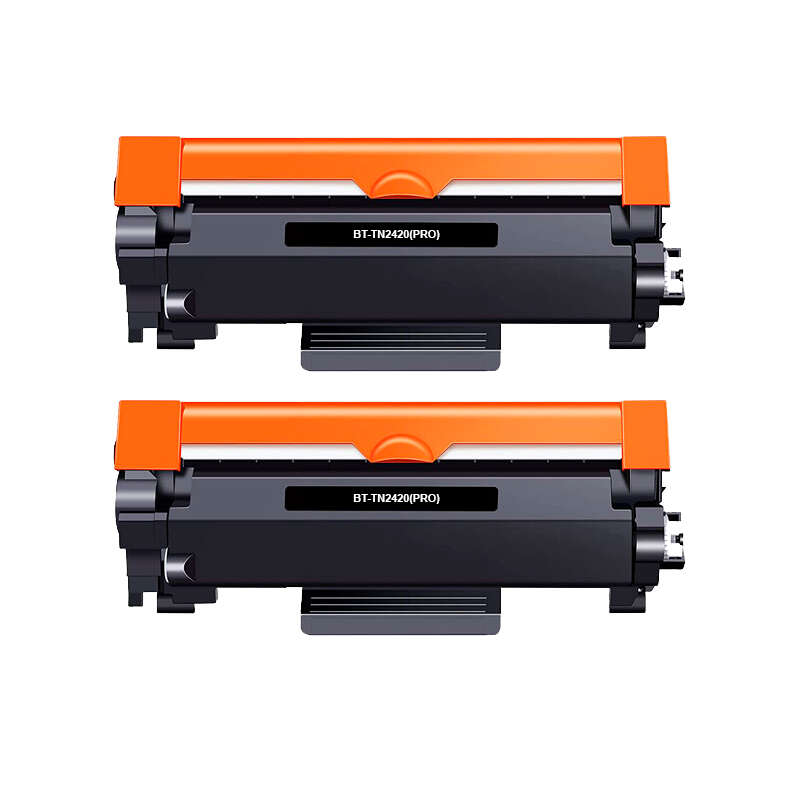 Pack 2 toners compatibles avec BROTHER TN-2420 noir