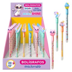 Stylos gel effaçables décoratifs Dohe