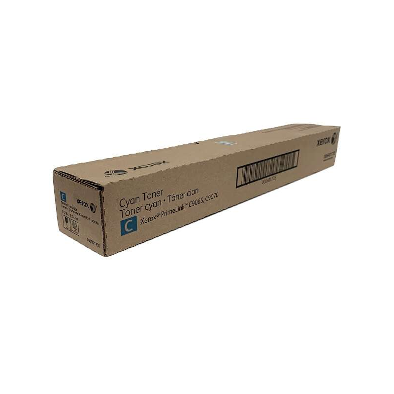 Cartouche de toner cyan pour Xerox PrimeLink C9065/C9070 — 34 000 pages