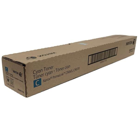 Boîte de cartouche de toner cyan Xerox