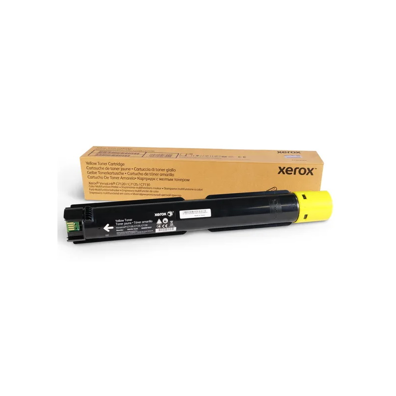 Xerox VersaLink C7120 C7125 C7130 Cartouche de toner jaune originale - 006R01827