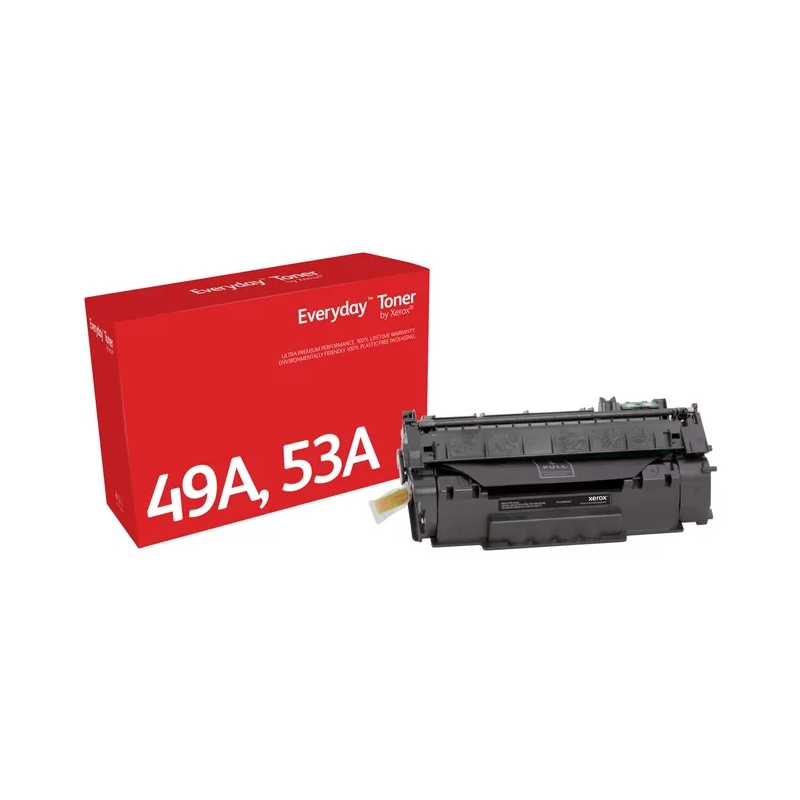 Xerox Everyday HP Q7553A/Q5949A Cartouche de toner générique noir - Remplace 53A/49A