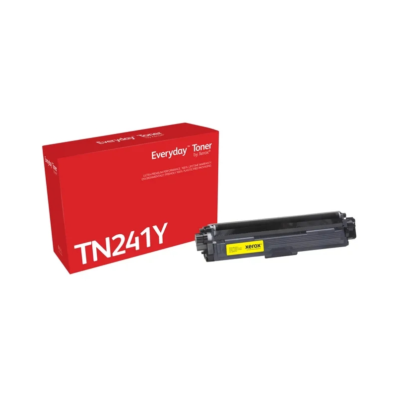 Xerox Everyday Brother TN241/TN242 Cartouche de toner générique jaune - Remplace TN241Y/TN242Y