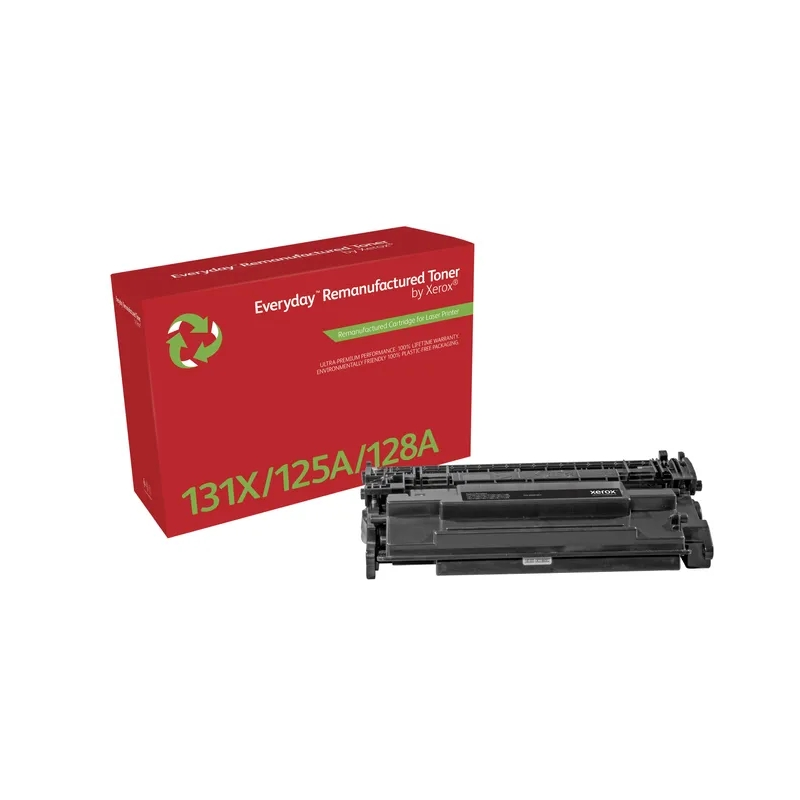 Xerox Everyday HP CB540A/CE320A/CF210X Cartouche de toner générique noir - Remplace 125A/128A/131X