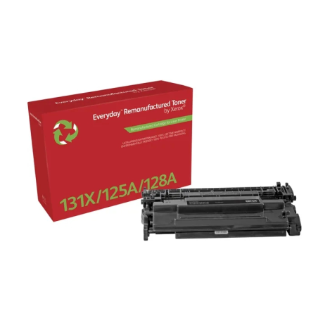 Xerox Everyday HP CB540A/CE320A/CF210X Cartouche de toner générique noir - Remplace 125A/128A/131X