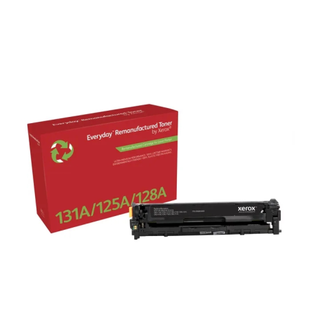 Xerox Everyday HP CB541A/CE321A/CF211A Cartouche de toner générique cyan - Remplace 125A/128A/131A