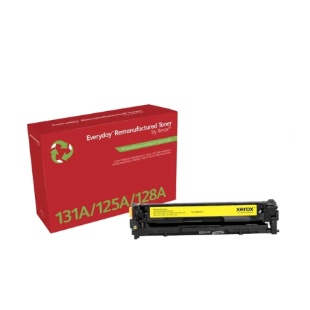 Xerox Everyday HP CB542A/CE322A/CF212A Cartouche de toner générique jaune - Remplace 125A/128A/131A