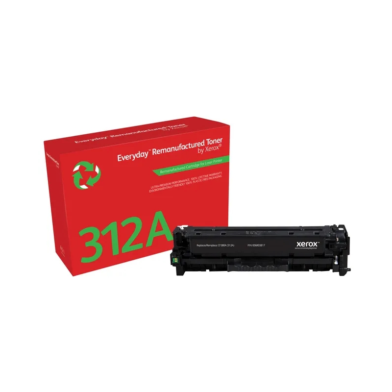 Xerox Everyday HP CF380A Cartouche de toner générique noir - Remplace 312A