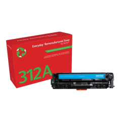 Xerox Everyday HP CF381A Cartouche de toner générique cyan - Remplace 312A