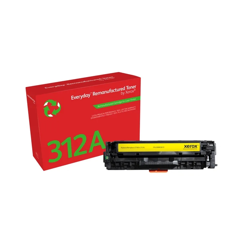 Xerox Everyday HP CF382A Cartouche de toner générique jaune - Remplace 312A