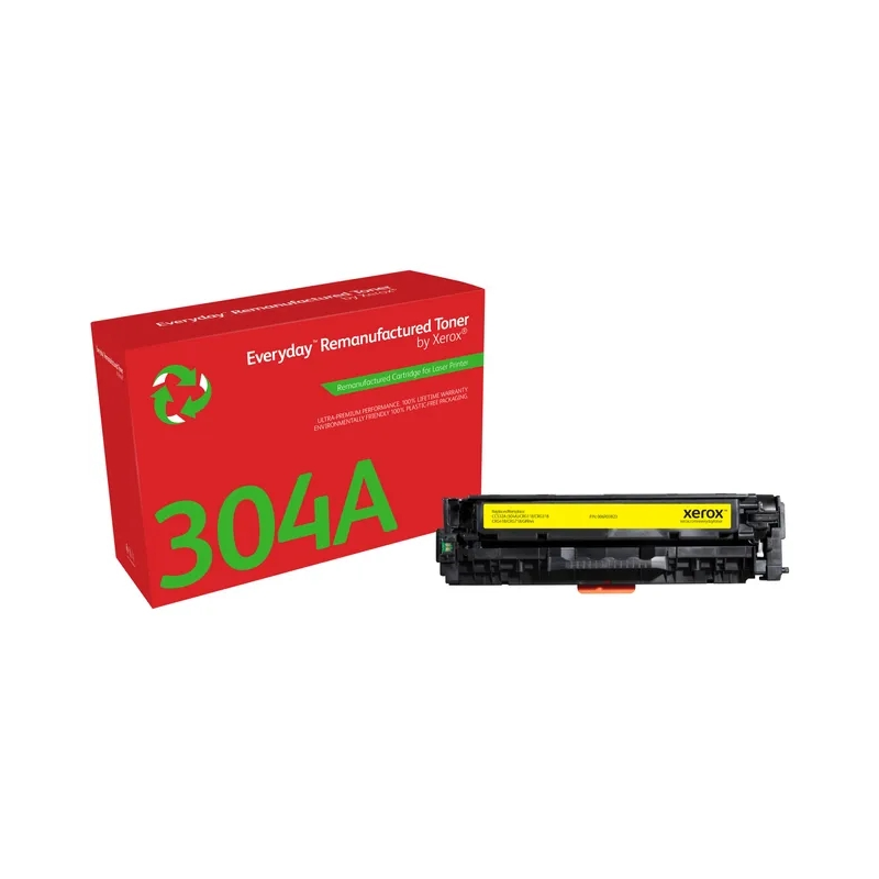 Xerox Everyday HP CC532A Cartouche de toner générique jaune - Remplace 304A