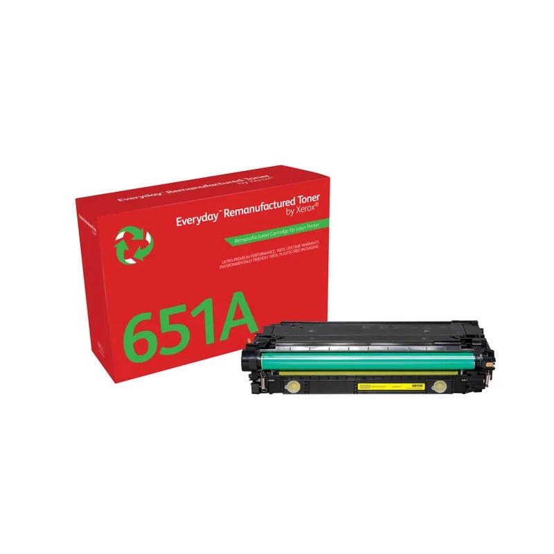 Xerox Everyday HP CE342A/CE272A/CE742A Cartouche de toner générique jaune - Remplace 651A/650A/307A