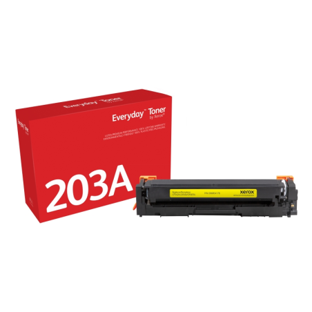 Xerox Everyday HP CF542A Cartouche de toner générique jaune - Remplacement 203A