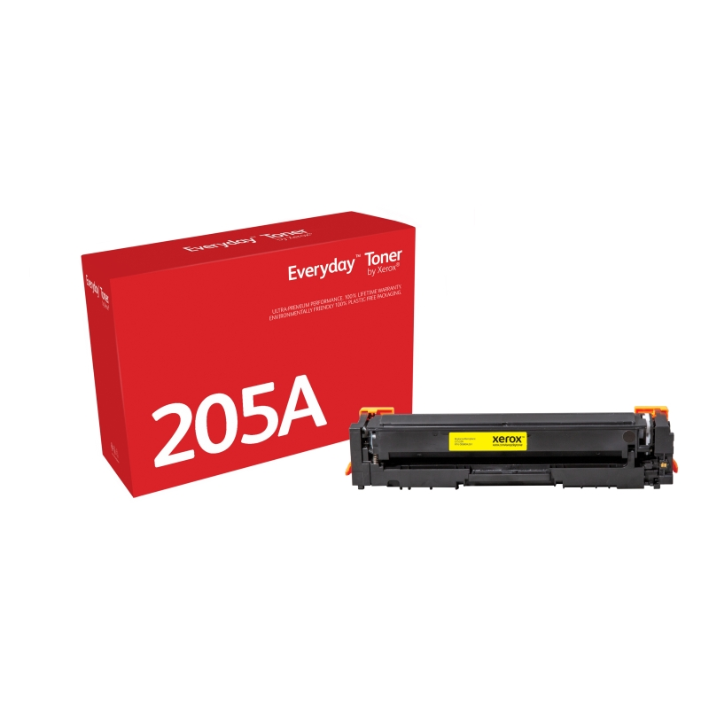 Xerox Everyday HP CF532A Cartouche de toner générique jaune - Remplace 205A