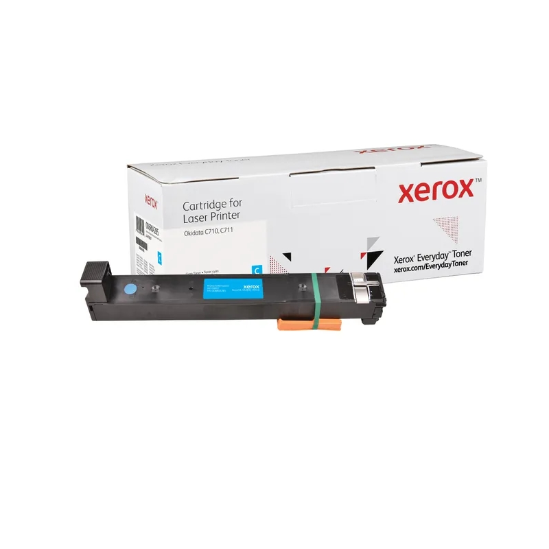 Xerox Everyday OKI C710/C711 Cartouche de toner générique cyan - Remplace 44318607