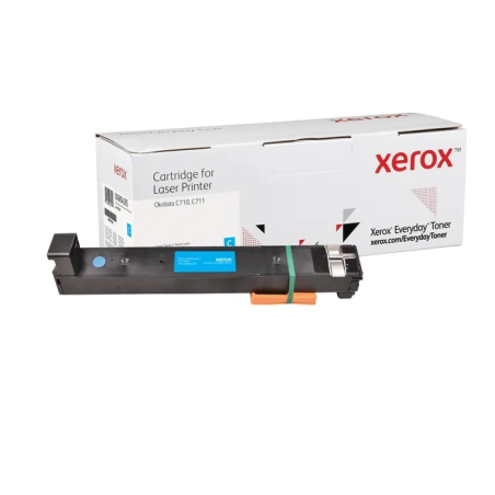 Xerox Everyday OKI C710/C711 Cartouche de toner générique cyan - Remplace 44318607