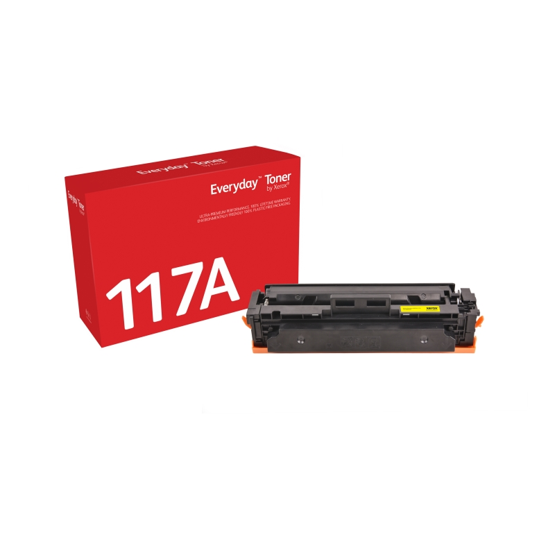 Xerox Everyday HP W2072A Cartouche de toner générique jaune - Remplace 117A