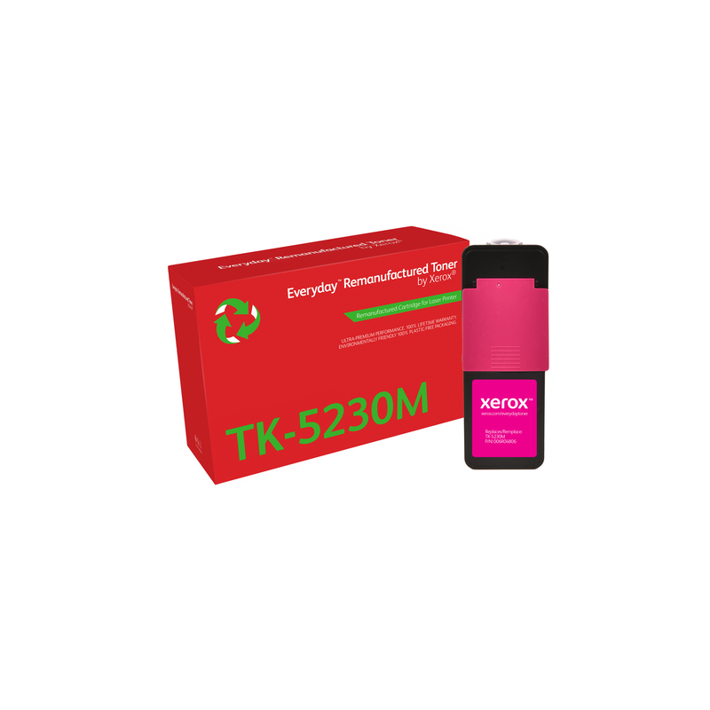 Cartouche de toner magenta reconditionnée Xerox Everyday Kyocera TK5220/TK5230 - Remplace les références 1T02R9BNL1/1T02R9BNL0/T