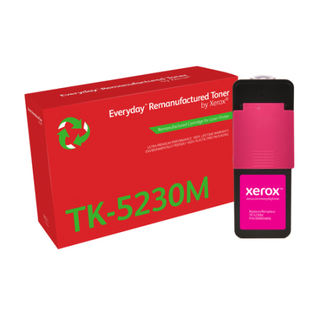 Cartouche de toner magenta reconditionnée Xerox Everyday Kyocera TK5220/TK5230 - Remplace les références 1T02R9BNL1/1T02R9BNL0/T