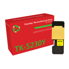 Cartouche de toner jaune reconditionnée Xerox Everyday Kyocera TK5220/TK5230 - Remplace les références 1T02R9ANL1/1T02R9ANL0/TK5