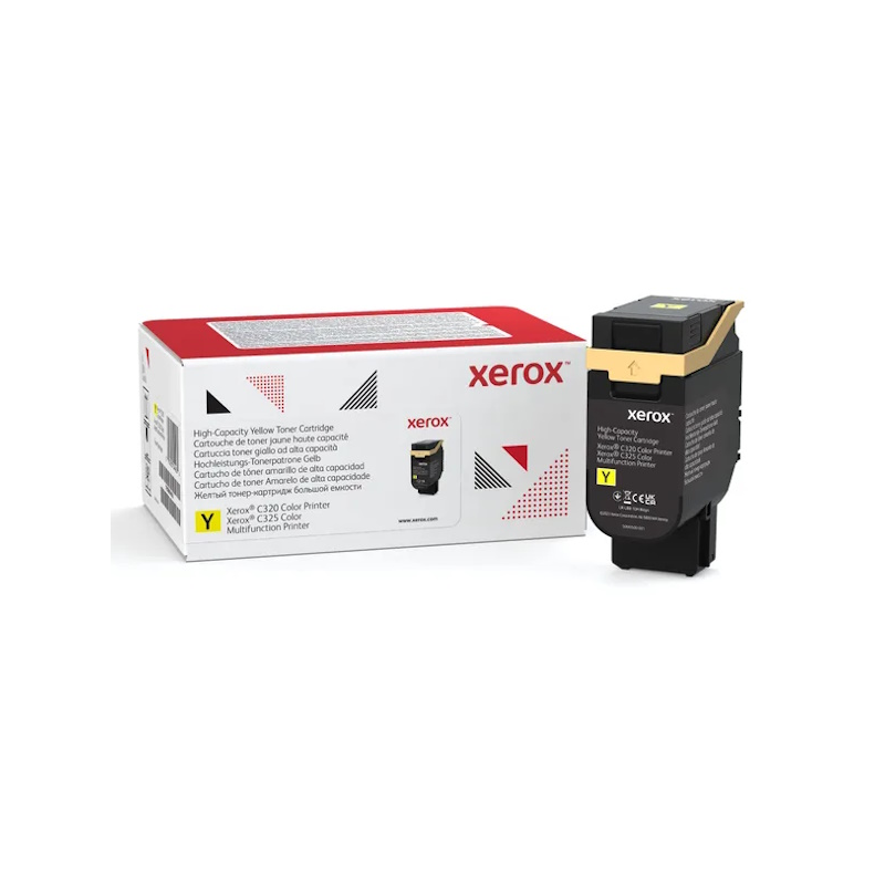 Cartouche de toner jaune originale Xerox C320 C325 - 006R04830