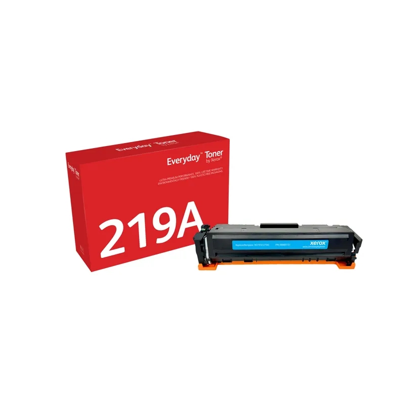 Cartouche de toner cyan générique Xerox Everyday HP W2191A - Remplace la cartouche 219A