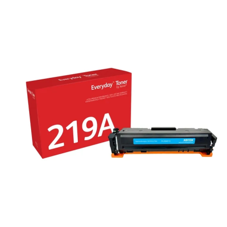 Cartouche de toner cyan générique Xerox Everyday HP W2191A - Remplace la cartouche 219A