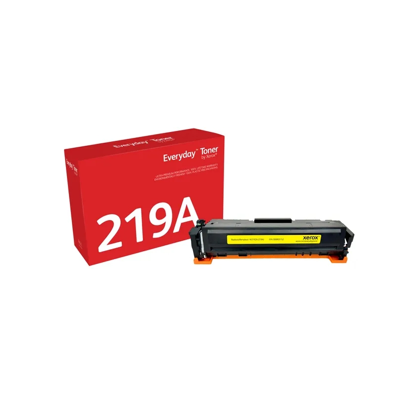 Cartouche de toner générique jaune Xerox Everyday HP W2192A - Remplace la cartouche 219A