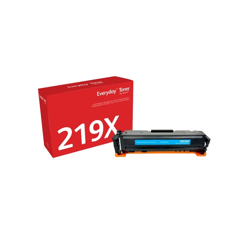 Cartouche de toner cyan générique Xerox Everyday HP W2191X - Remplace la cartouche 219X