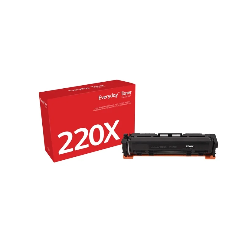 Cartouche de toner noir générique Xerox Everyday HP W2200X/W2200A - Remplace les cartouches 220X/220A