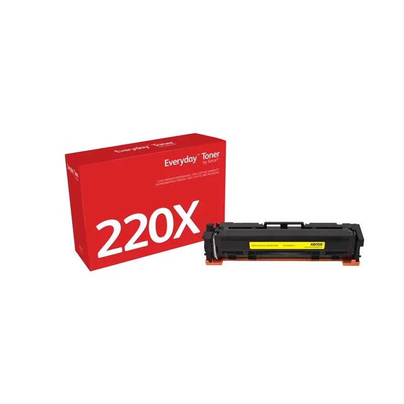 Cartouche de toner générique jaune Xerox Everyday HP W2202X/W2202A - Remplace les cartouches 220X/220A