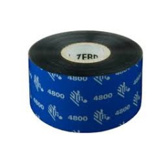 Rubans de transfert thermique Zebra 4800 Original - Résine - Largeur 40 mm, longueur 450 m - Lot de 12