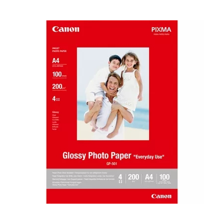 Canon GP-501 Papier Photo Brillant A4 200gr 100 Feuilles
