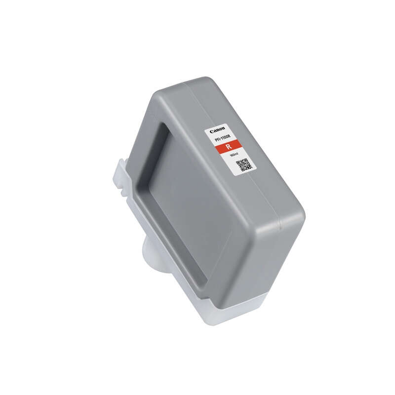 Cartouche d'encre rouge originale Canon PFI1100 - 0858C001