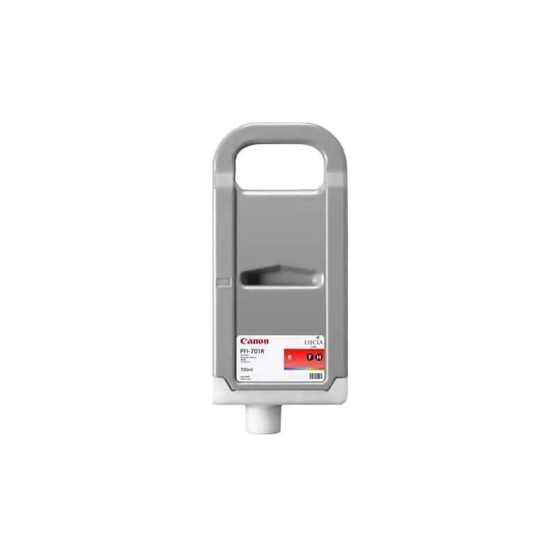Cartouche d'encre rouge originale Canon PFI-701R - 0906B001