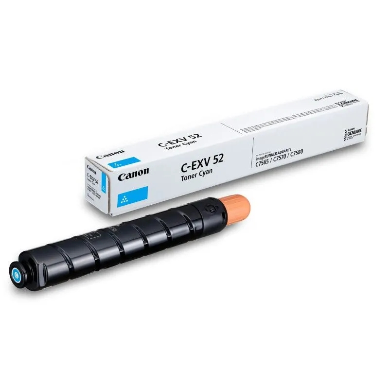 Canon CEXV52 Cartouche de toner cyan d'origine - 0999C002