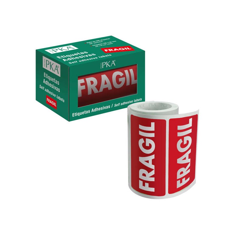 Dohe Rouleau de 200 étiquettes adhésives pré-imprimées - 100x50 mm - Idéal pour l'expédition de colis