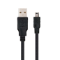 Câble Nanocable USB-A 2.0 Mâle vers Mini-USB Mâle 1m