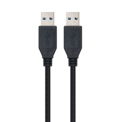 Câble USB-A 3.0 Mâle vers USB-A Mâle 1m